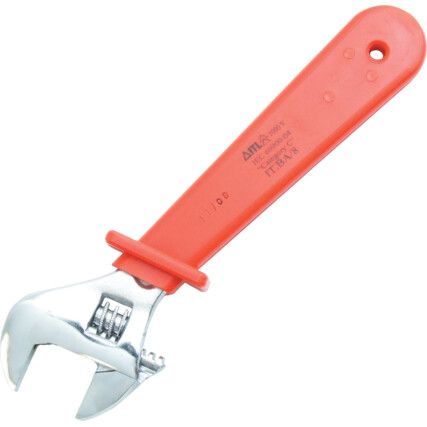 IT/BA8, Adjustable Spanner, 8in./mm Length, 24mm Jaw Capacity