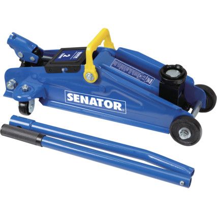 2-Ton 340mm Hydraulic Trolley Jack