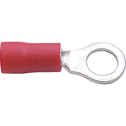 3.00mm RING TERMINAL (PK-100) RED