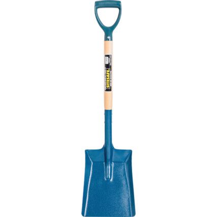 Square Mouth Shovel, Carbon Steel Blade, YD Handle, Non Telescopic, Not Insulated