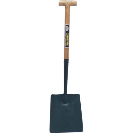 Square Mouth Shovel, Carbon Steel, T-Grip, 985mm