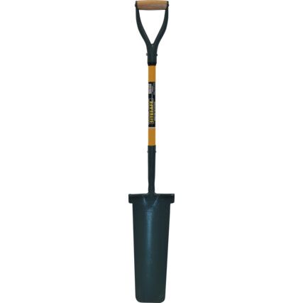 Newcastle Drainer, Carbon Manganese Steel Blade, YD Handle, Non Telescopic, Not Insulated