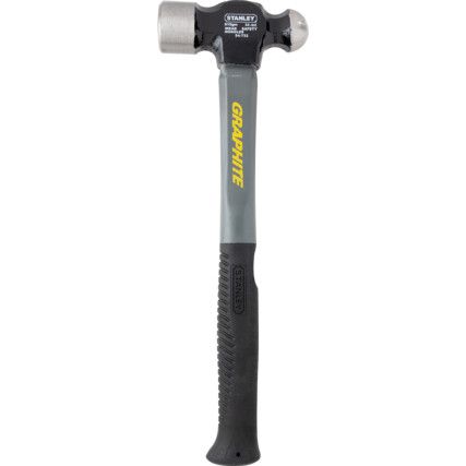 Ball Pein Hammer, 2lb, Graphite Shaft with Polycarbonate Jacket, Anti-vibration