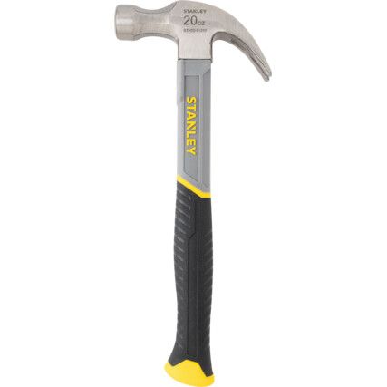 Claw Hammer, 20oz., Fibreglass Shaft