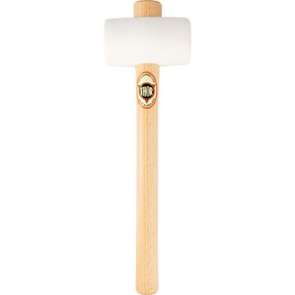 51oz Rubber Mallet, Wood Shaft