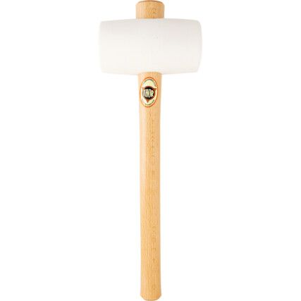 34oz Rubber Mallet, Wood Shaft