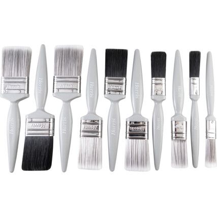 1-1/2in., Flat, Natural Bristle, Angle Brush Set