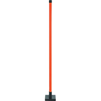 Tamper, Steel Handle,1280mm Overall Length, 4.5kg Weight, Insulated