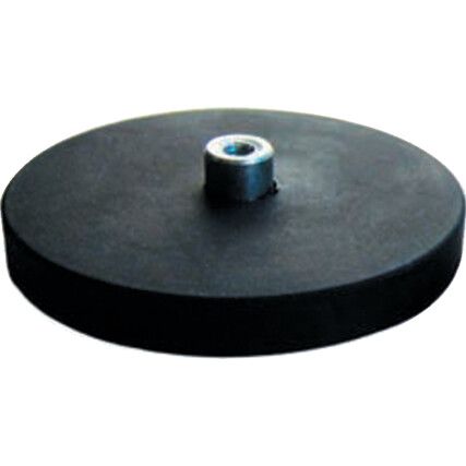 E853/1 R-COATED FEMALE THREAD NECK POT MAGNET (2)