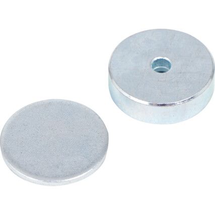 E1002/NEO CSK NEODYMIUM SHALLOW POT MAGNET 25x7mm 