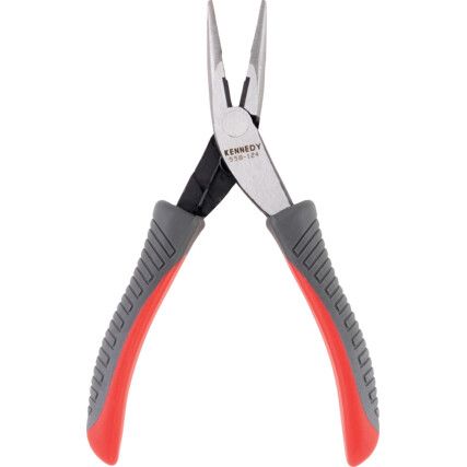 Needle Nose Pliers, Micro, Serrated Parallel, High Carbon Alloy Steel, 130mm