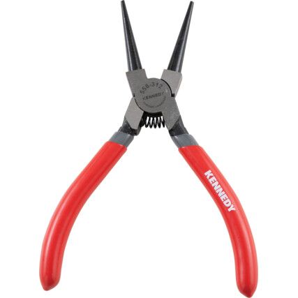 Needle Nose Pliers, Smooth, Steel, 160mm