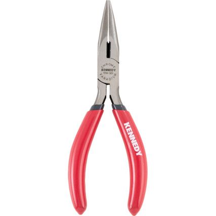 Needle Nose Pliers, Serrated, High Carbon Alloy Steel, 140mm