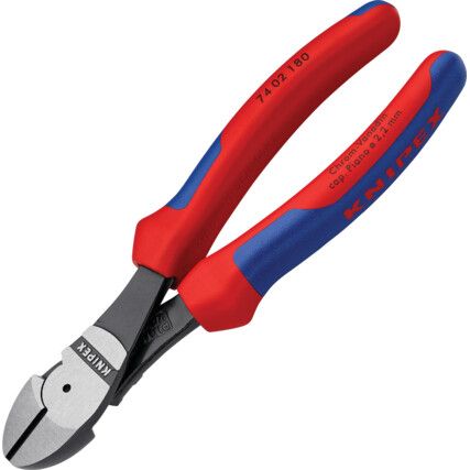 Side Cutters, 3.4mm Cutting Capacity , Steel, 180mm