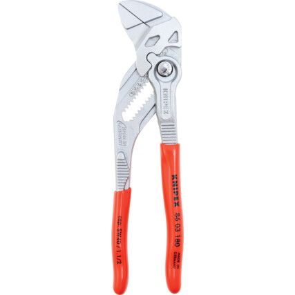 Slip Joint Pliers, Flat, Steel, 180mm