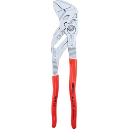 Slip Joint Pliers, Flat, Steel, 250mm