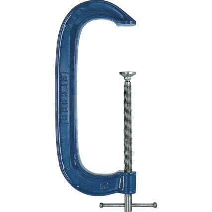 3in./75mm G-Clamp, Steel Jaw, T-Bar Handle