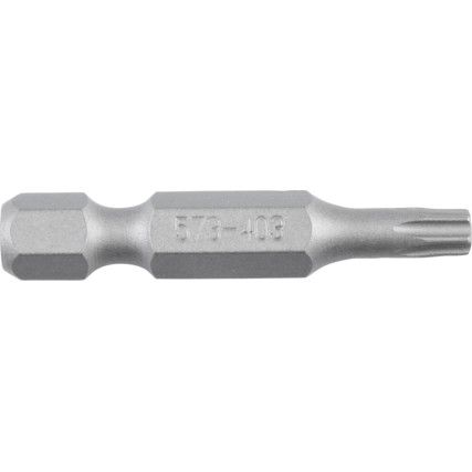 Screwdriver Bit, TX20, Torx, 1/4" Hex