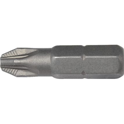 No.2x25mm ACR II POZIDRIV SCREWDRIVER BIT 1/4" HEX