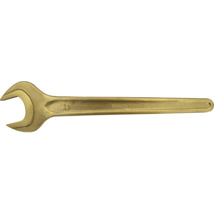 Single End, Non-Sparking Open Ended Spanner, 27mm, Metric