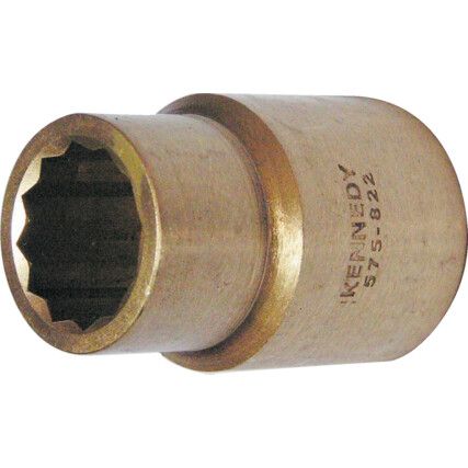 3/4in. Drive,  Non-Sparking Socket, 46mm,  Metric