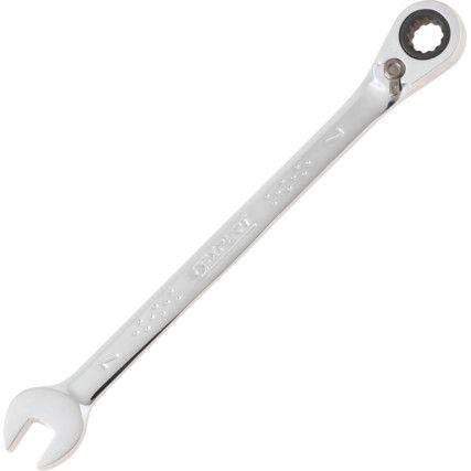 Single End, Ratchet Ring Spanner, 7mm, Metric