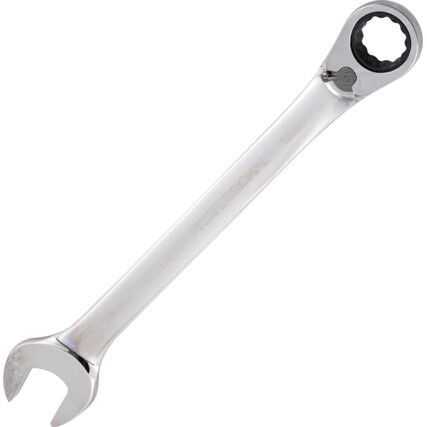 Single End, Ratcheting Combination Spanner, 21mm, Metric