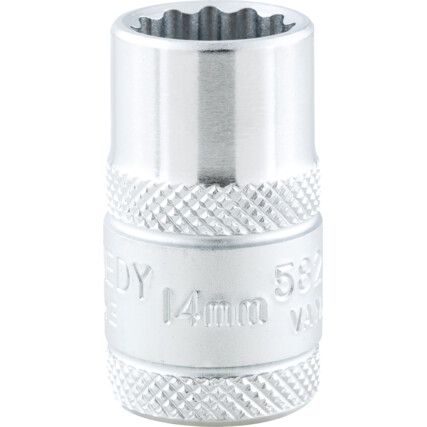 3/8in. Drive,  Bi-Hexagon Socket, 9mm,  Metric,  12 Point