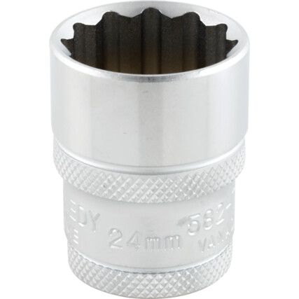 1/2in. Drive,  Bi-Hexagon Socket, 9mm,  Metric,  12 Point