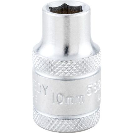 1/2in. Drive,  Hexagon Socket, 9mm,  Metric,  6 Point