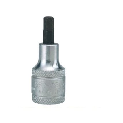 1/4in. Drive,  Hexagon Socket Bit, 8mm,  Metric