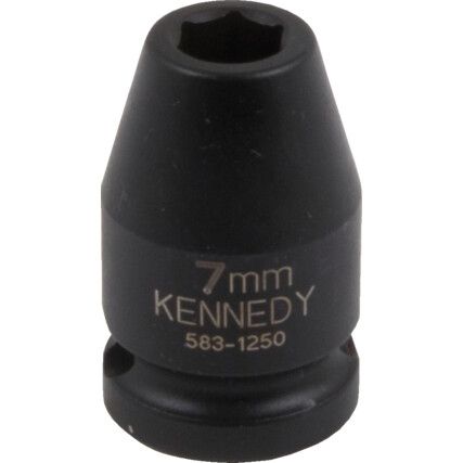 6mm Impact Socket 3/8" Square Drive