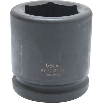 32mm Impact Socket Standard Length 6-Point 1-1/2" Drive