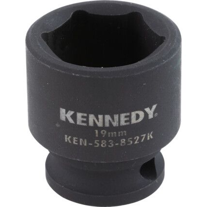 19mm Impact Socket 3/8" Square Drive