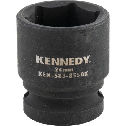 24mm Impact Socket 1/2" Square Drive