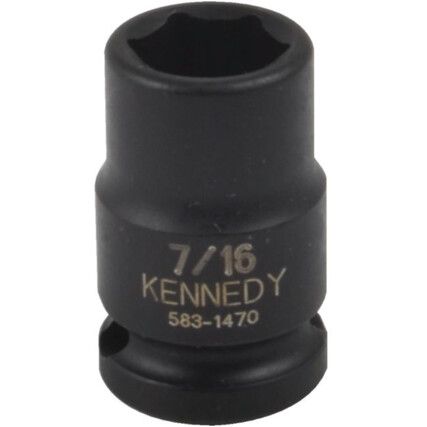 1/4" A/F IMPACT SOCKET 3/8" SQ DR