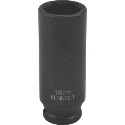 18mm Deep Impact Socket 3/8" Square Drive