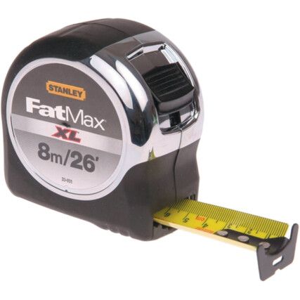 5-33-891, FATMAX, 8m / 26ft, Heavy Duty Tape Measure, Metric and Imperial, Class II