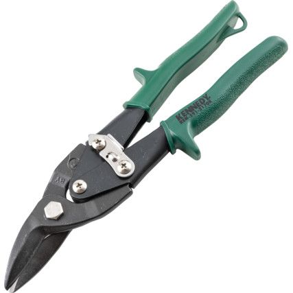 Manual Aviation Snips, Cut Right, Blade Chrome Vanadium