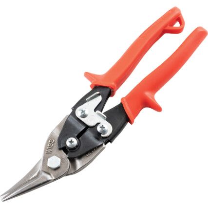 Manual Aviation Snips, Cut Left, Blade Molybdenum Steel