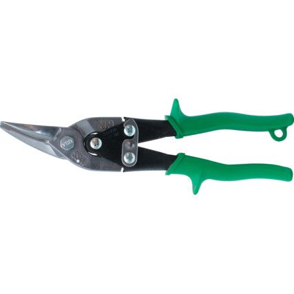 Manual Aviation Snips, Cut Right, Blade Molybdenum Steel