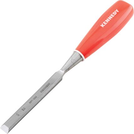 Bevel Edge Wood Chisel, Chrome Vanadium Alloy, 13mm x 200mm