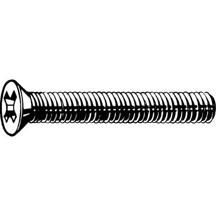 M3x10 CROSS CSK SCREW Z&B (GR-4.8)