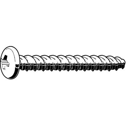 M3.5x14 CROSS PAN HEAD SCREW A2