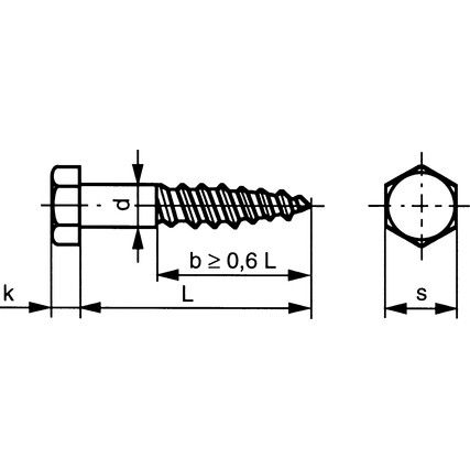 8x40mm HEX HEAD WOODSCREWH.D.GALV'