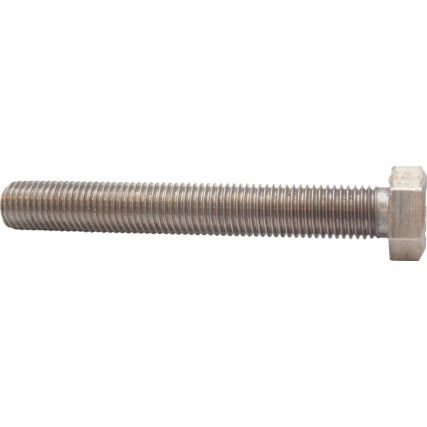 M8x70 HEX HEAD SET SCREW ALUMINIUM (P40)