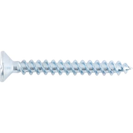 10x1.1/2" SILVER-TT POZI CSKWOODSCREW BZP (200)