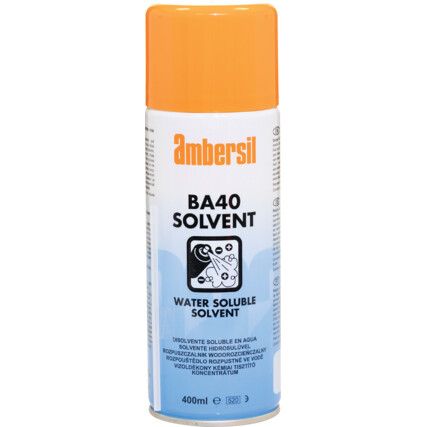 BA40, Cleaner, Solvent Based, Aerosol, 400ml