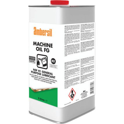 Machine Oil Lubricant, FG, General Purpose, 5Ltr