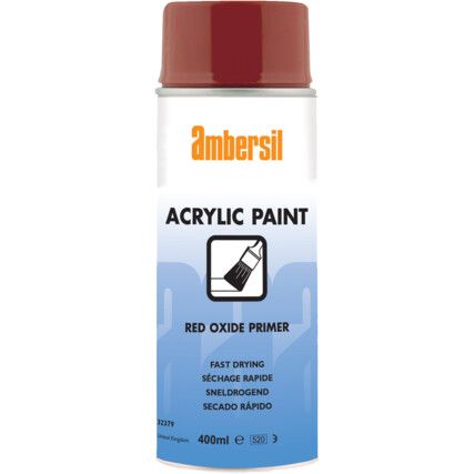 ACRYLIC PAINT RED OXIDE PRIMER 400ML